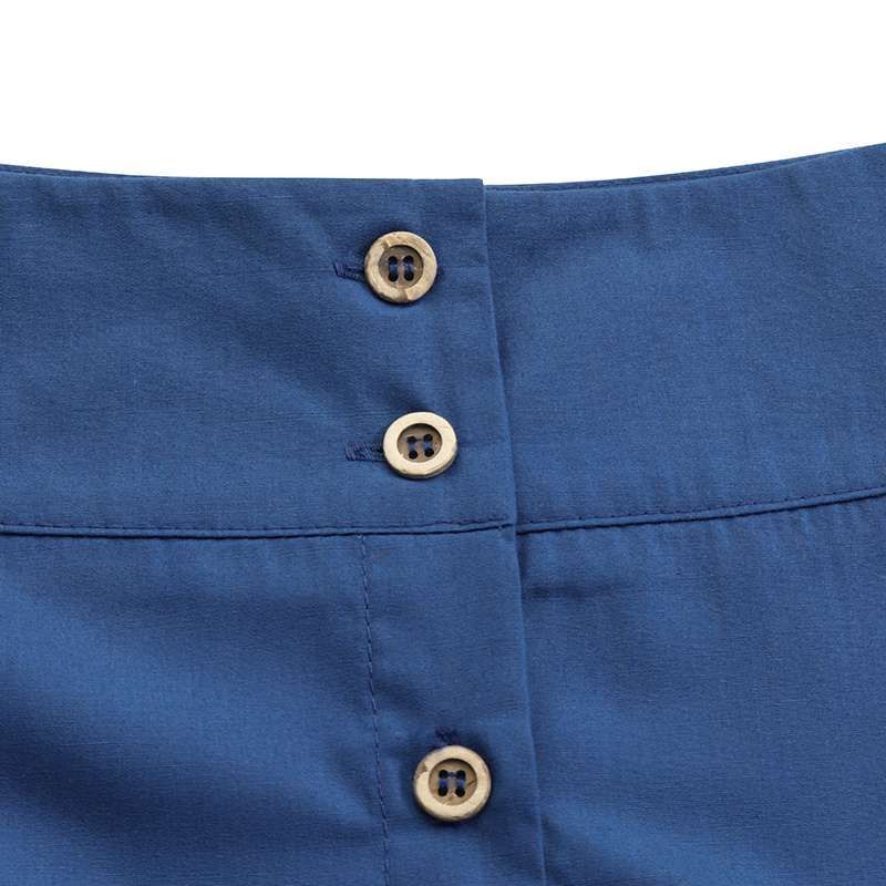 Women's Skirt High Waist Solid Long