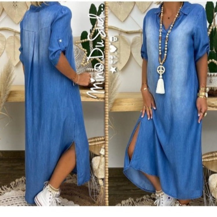 Washed Denim Dresses