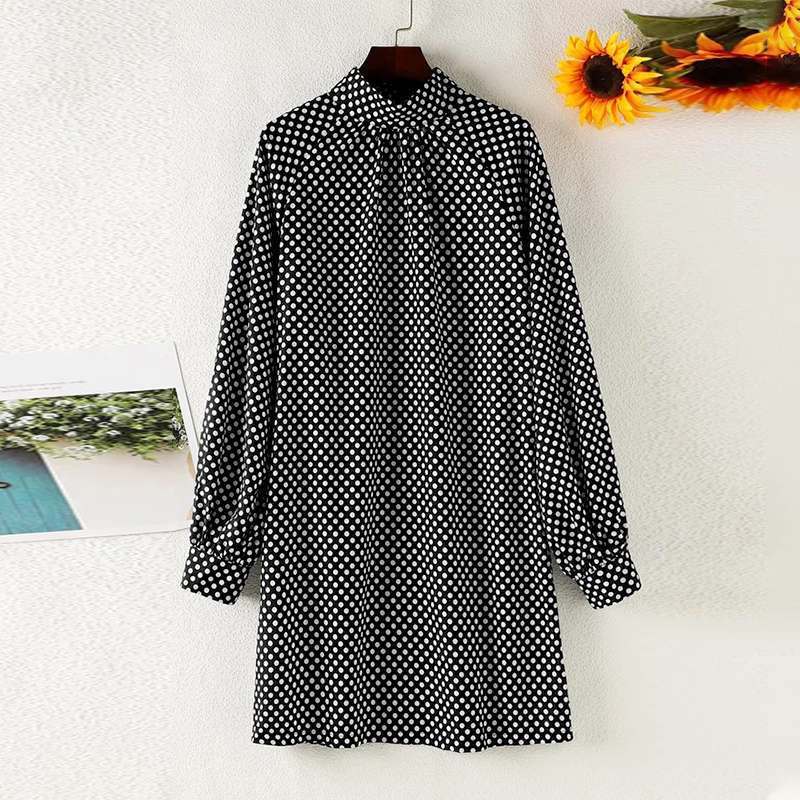 Polka-dot Print Dress