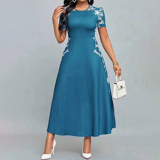 Short Sleeve Maxi Dress
