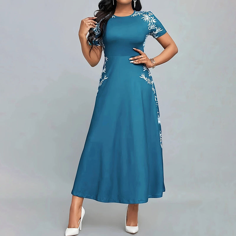 Short Sleeve Maxi Dress