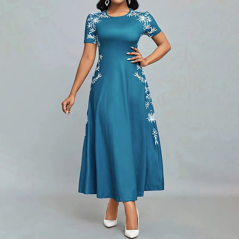 Short Sleeve Maxi Dress