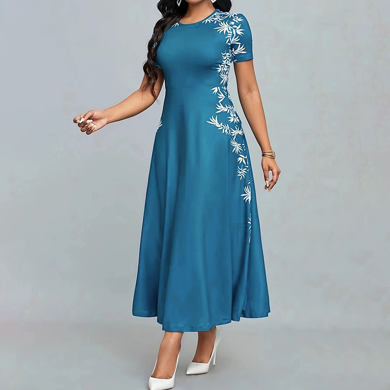 Short Sleeve Maxi Dress