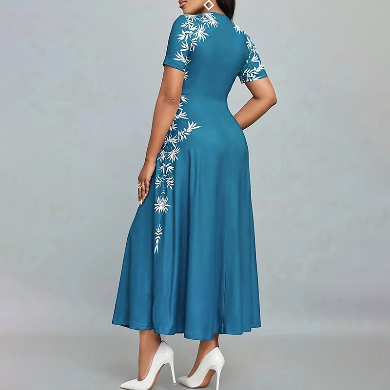 Short Sleeve Maxi Dress