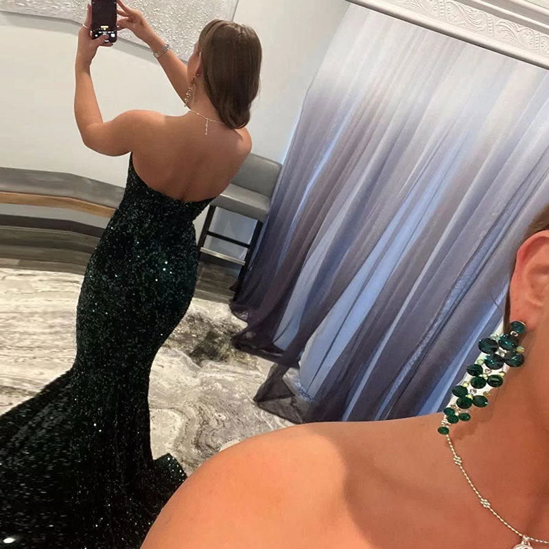 Sequin Evening Dress