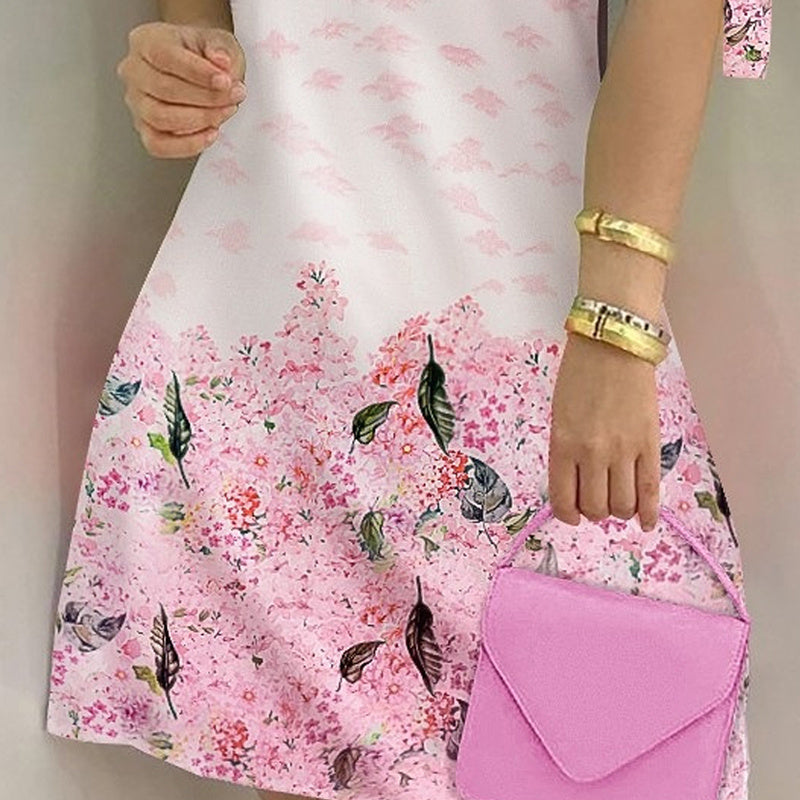 Off-Shoulder Slim Dress with Elegant Knot