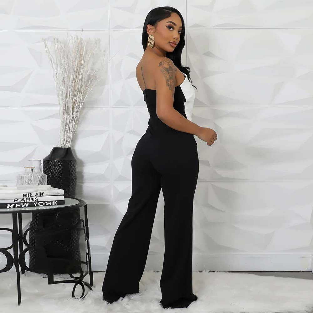 Button Jumpsuit Commute Style