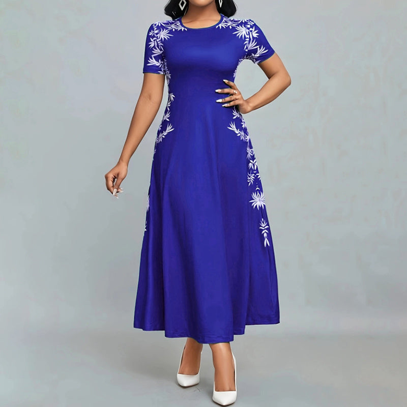 Short Sleeve Maxi Dress
