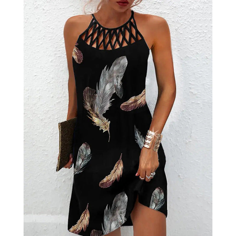 Casual Halter neck Dresses