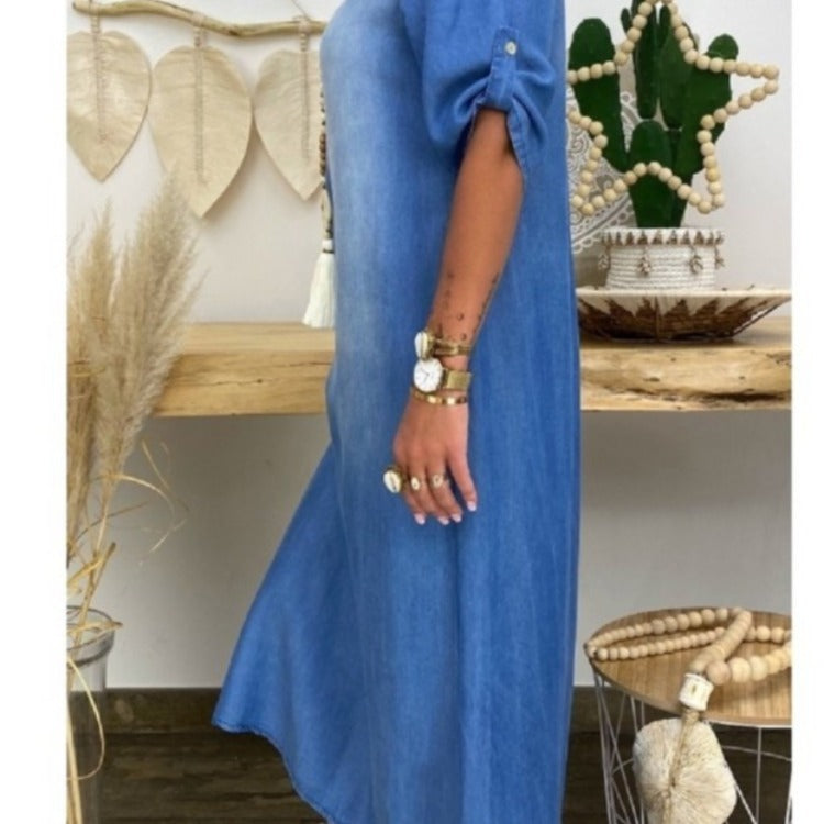 Washed Denim Dresses