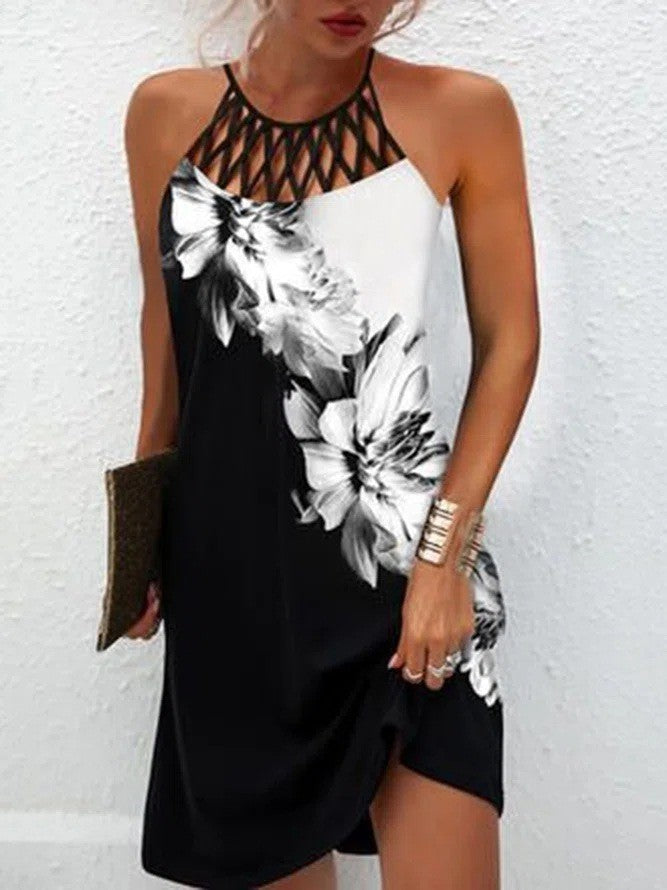 Casual Halter neck Dresses